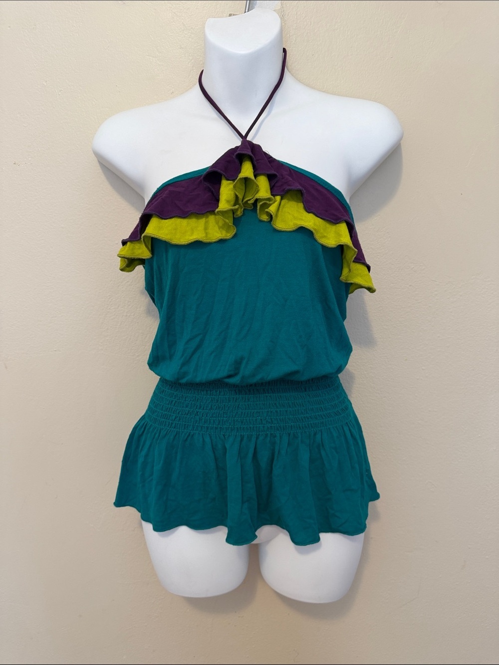 Top with Purple and Lime